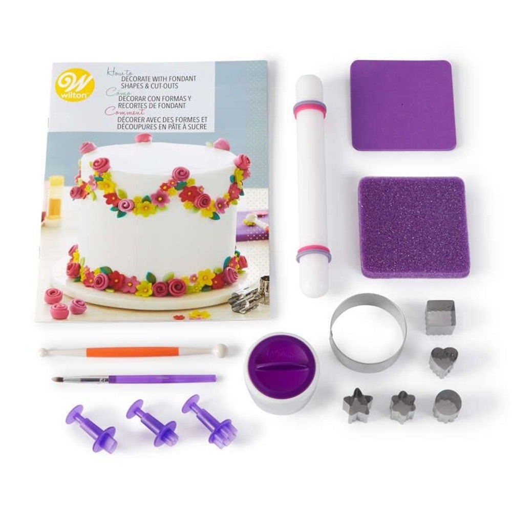 Kit de Herramientas para Decoración de Tartas 16 ud