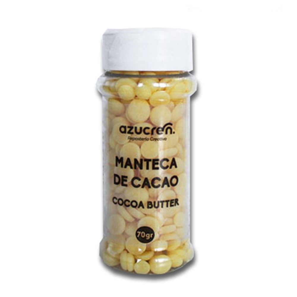 Manteca de Cacao en Gotas 70 gr