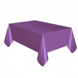 Mantel de Plástico Lila