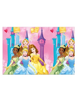 Mantel de Plástico Princesas Disney