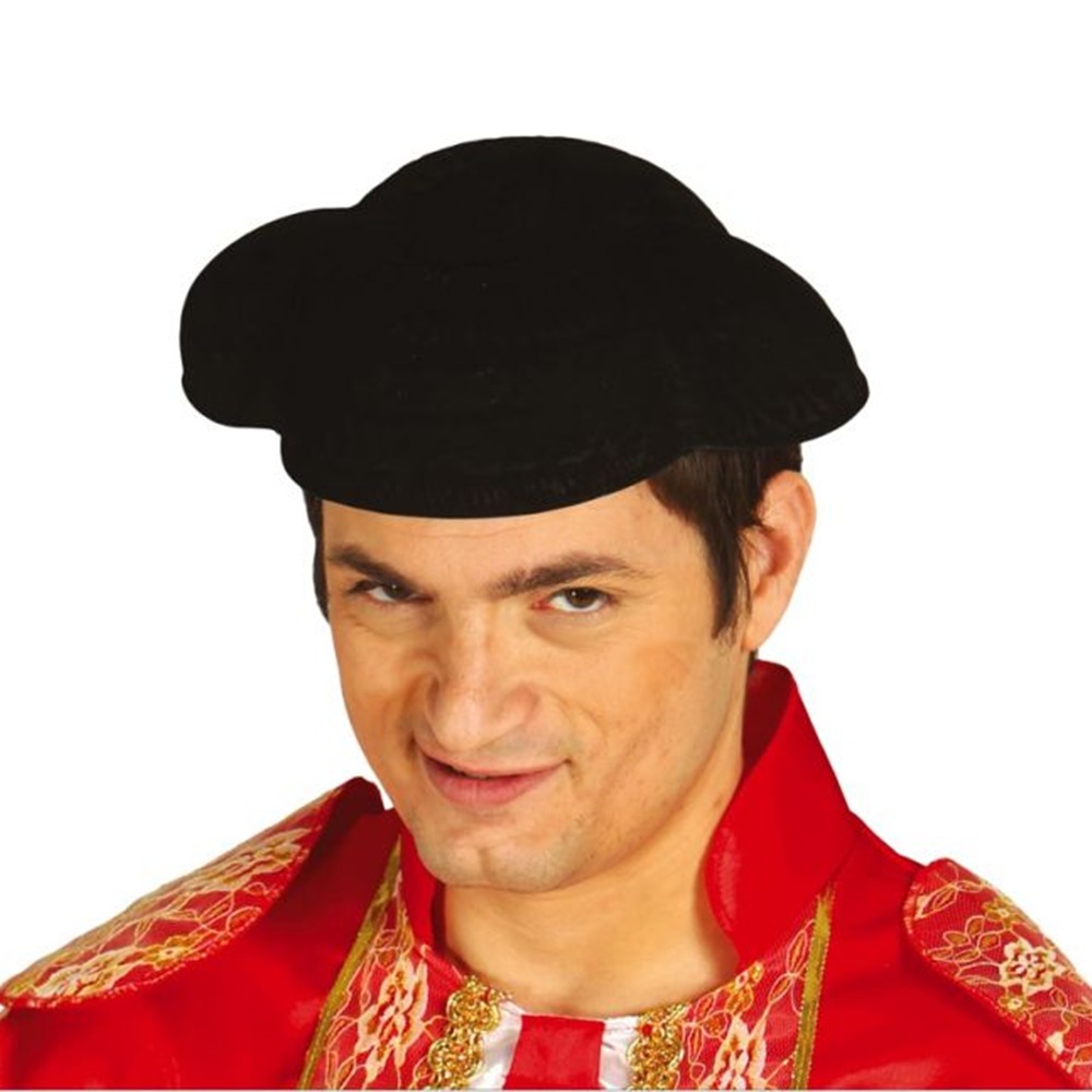 Montera Flocada Negra