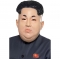 Máscara Dictador Norcoreano