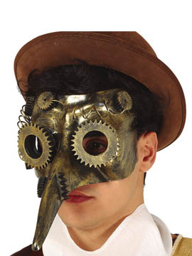 Máscara Steampunk Plague