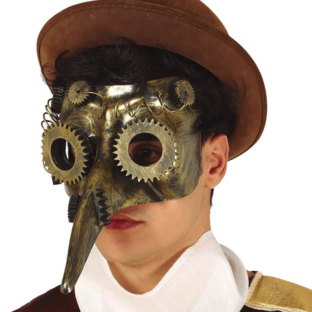 Máscara Steampunk Plague