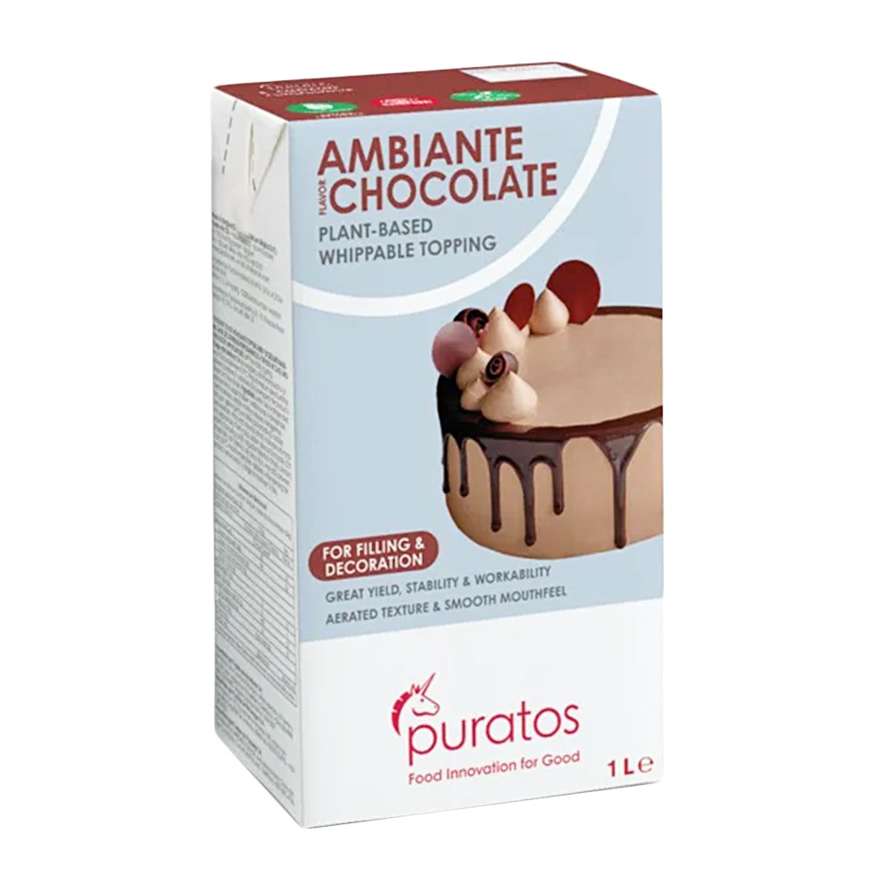 Nata Vegetal Ambiante sabor Chocolate 1 Lt - Puratos