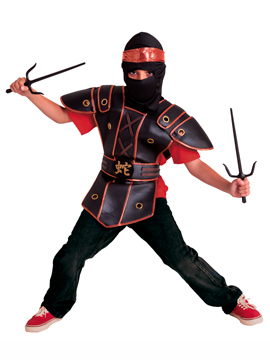 Disfraz Ninja Dragón Negro Infantil
