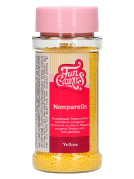 Nonpareils amarillos FunCakes