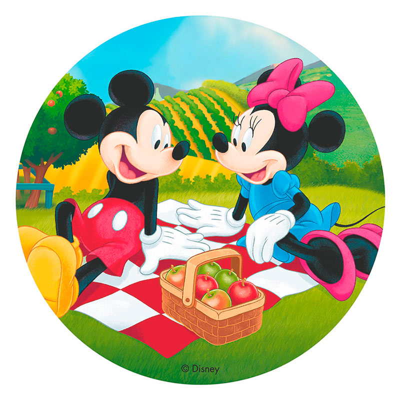 Oblea Mickey y Minnie