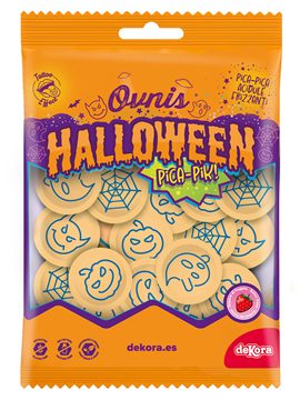 Ovnis Rellenos con Pica Halloween