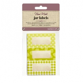 Pack 30 etiquetas adhesivas para Botes Verde Jardín