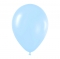 Pack de 50 globos azul satinado