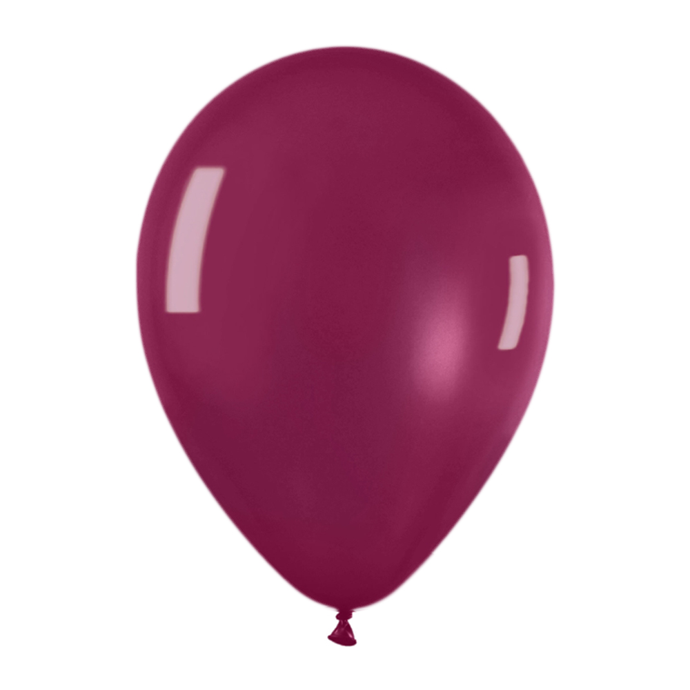 Pack de 50 globos cristal vino tinto