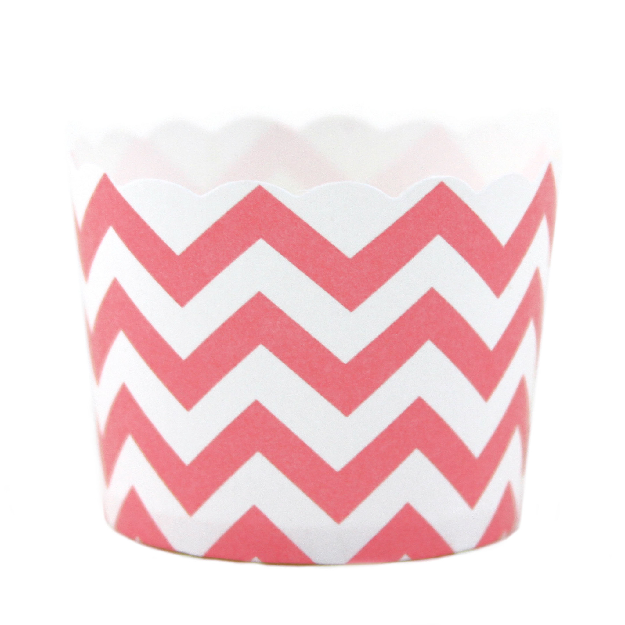 Party Candy cups rosa chevron (24 uds)