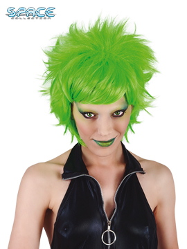 Peluca Crazy Neon Verde