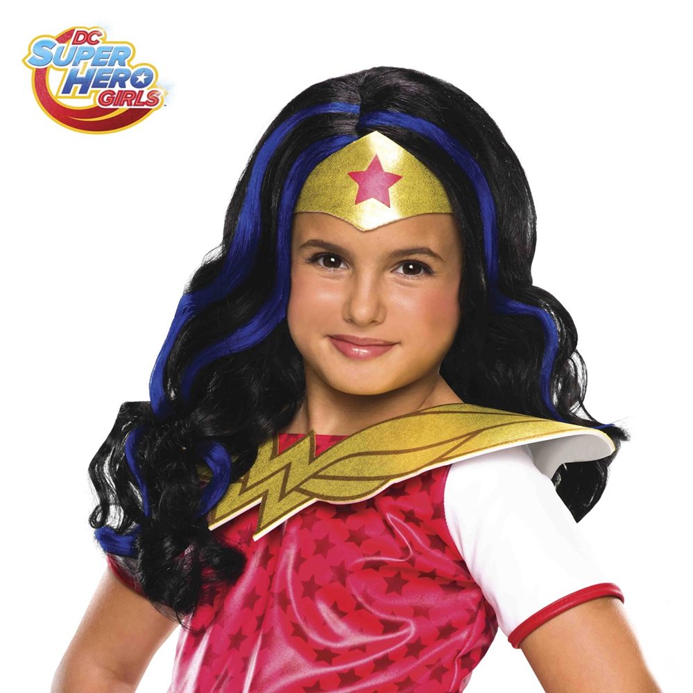 Peluca Wonder Woman Infantil