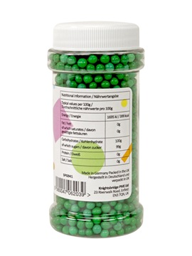 Perlas de Azúcar verdes - Miles de Fiestas