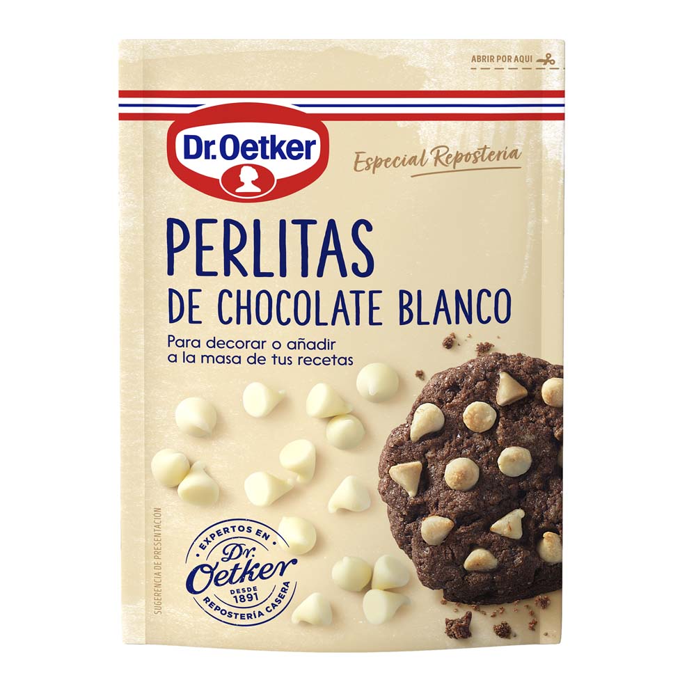 Perlitas de Chocolate Blanco 100 gr