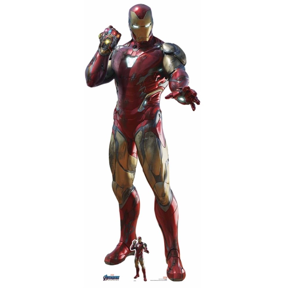 Photocall Iron Man con Guantelete 190 cm
