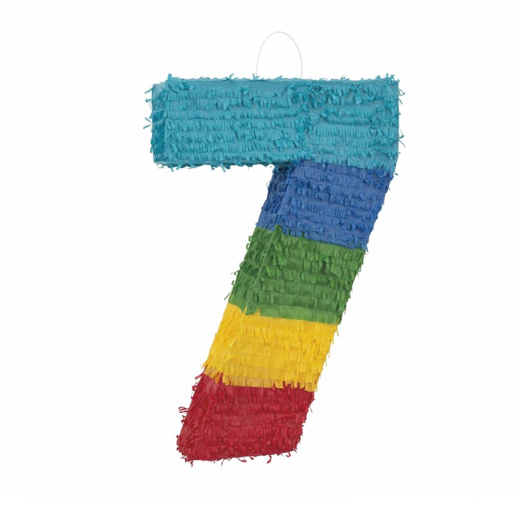 Piñata de papel, relleno para piña de cumpleaños para niño, Multicolor