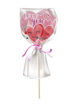 Piruleta Nube Corazón 13 gr