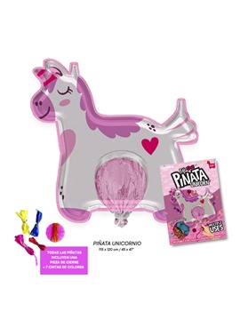 Piñata Hinchable Unicornio 115 cm