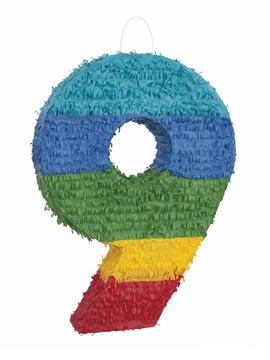 Piñata Nº 9 Multicolor 56 cm