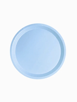 Juego de 12 Platos Azules 17 cm 