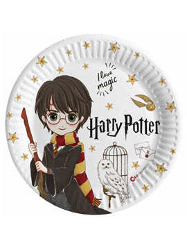 Platos de Cartón Harry Potter 23 cm