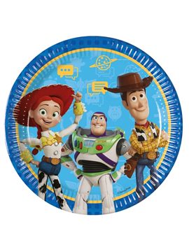Juego de 8 platos Toy Story Disney 23 cm