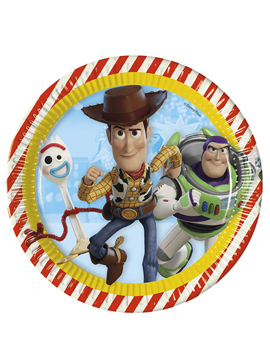Juego de 8 platos Toy Story Disney 23 cm