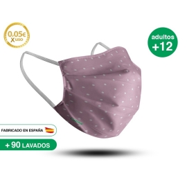 Mascarilla Reutilizable de Tela - Adulto Modelo 20