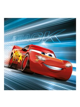 Juego 20 Servilletas Cars