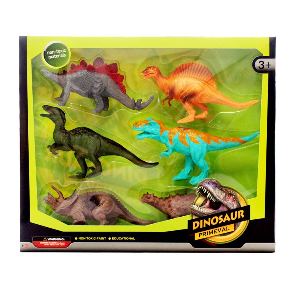 Set 6 Dinosaurios Modelo B