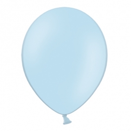 Set de 100 globos de látex Azul Bebé Pastel 30 cm
