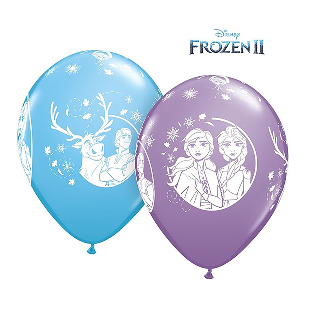 ▷ Set de 6 Globos Frozen 30 cm - ⭐Miles de Fiestas⭐ - 24 H ✓