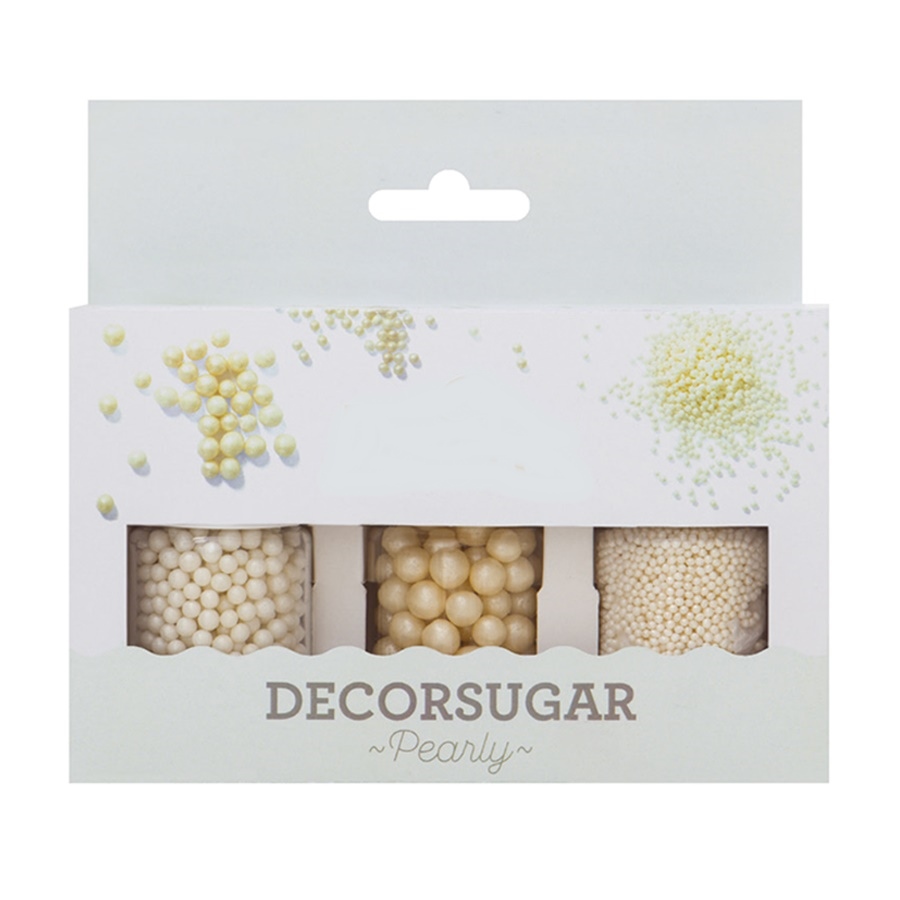 Set de Decoraciones de Azúcar Perladas