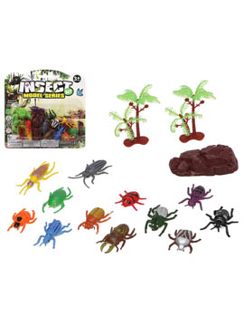 Set de Insectos Decorativos Surtidos 15 ud