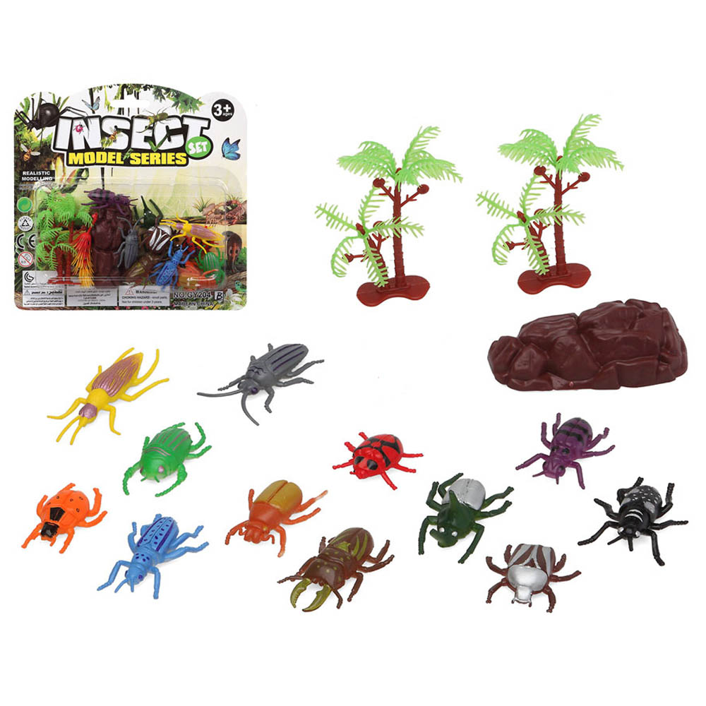 Set de Insectos Decorativos Surtidos 15 ud
