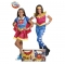 Set Disfraz Supergirl y Wonder Woman Infantil