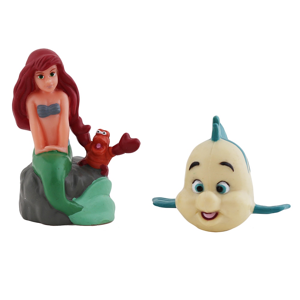 Set Figuras para Tarta Ariel y Flounder