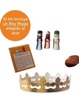 Kit para Roscón Reyes de Oriente (6 piezas)
