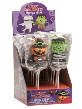 Juego de 12 Brochetas Nube Halloween