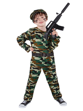 Disfraz Soldado de Combate Infantil