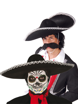 Sombrero Mexicano Negro