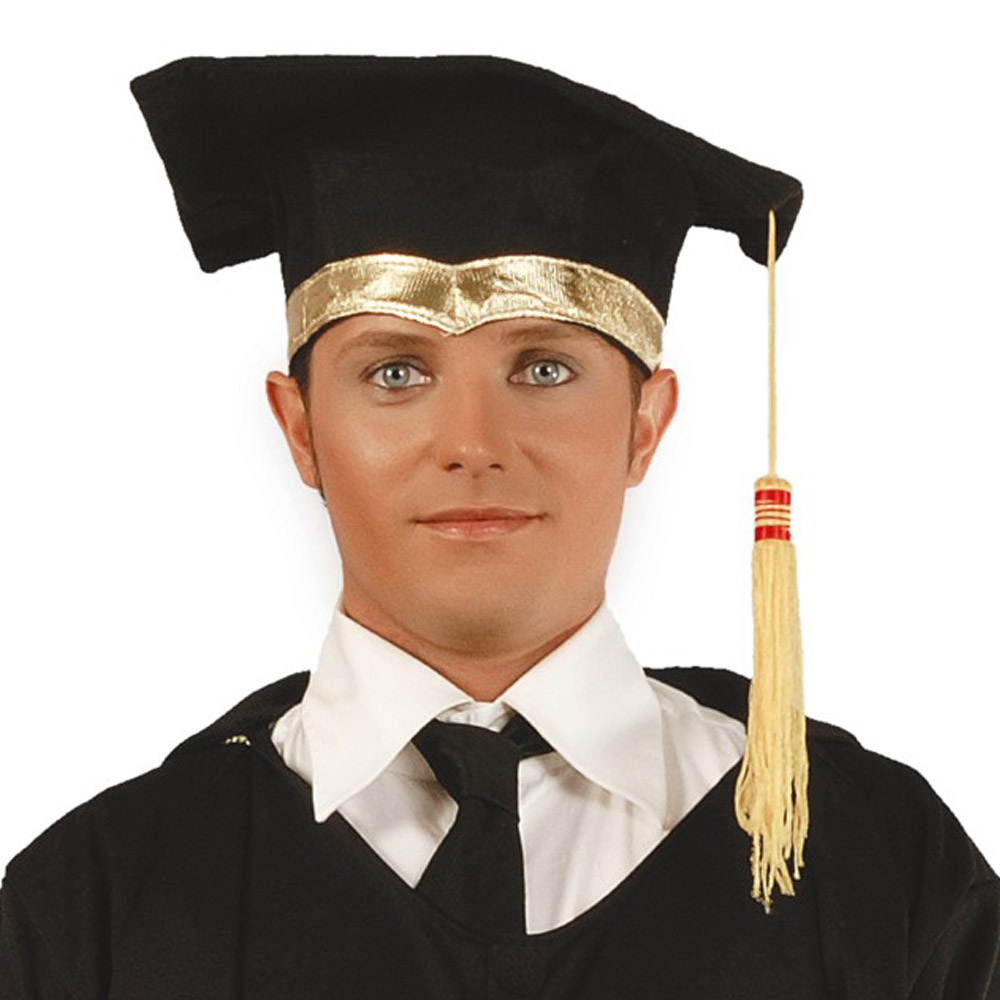 Sombrero Estudiante Graduación Lujo