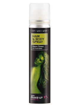 Spray para Cuerpo y Pelo Color Verde