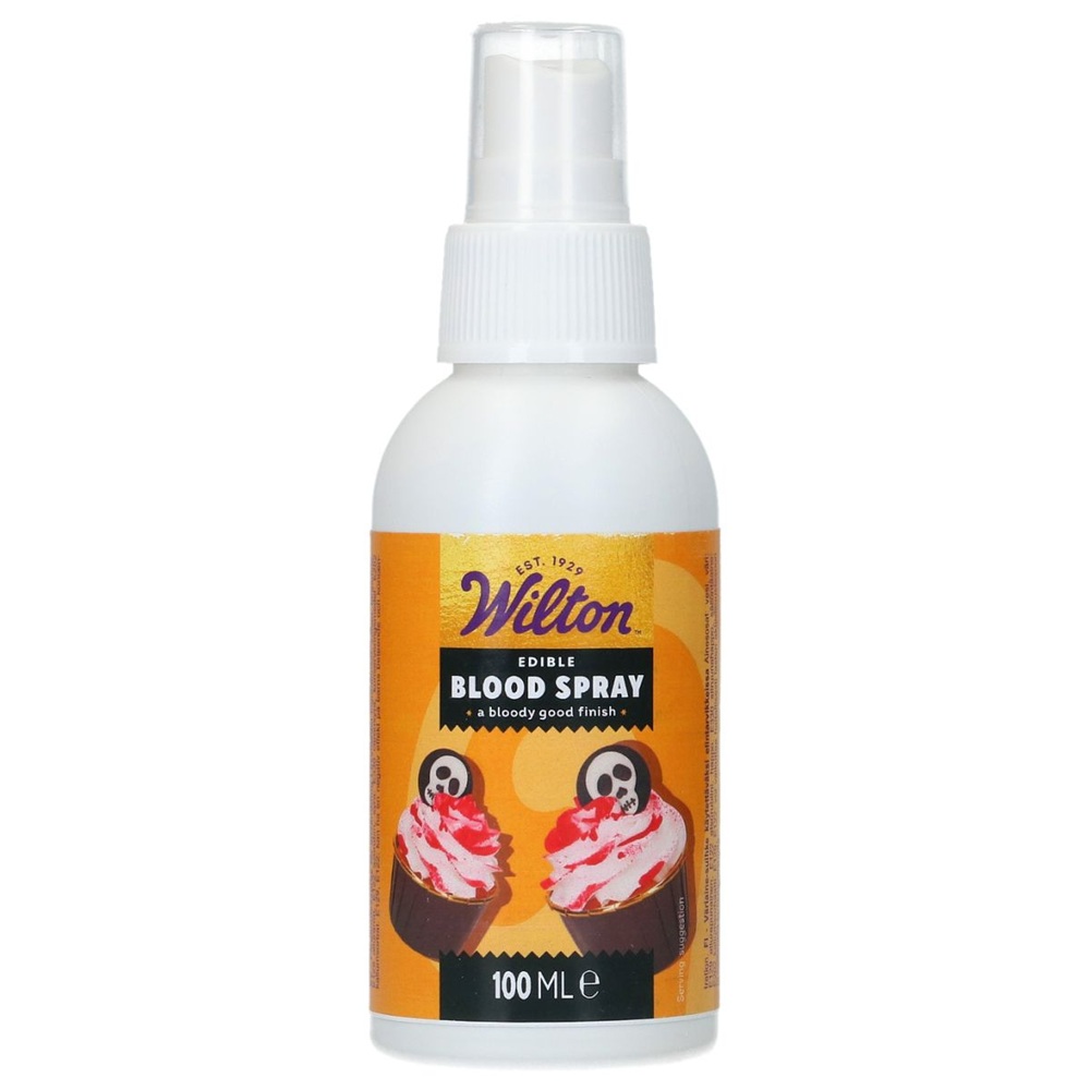 Spray sangre comestible Wilton 100 ml para tartas