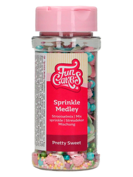 Sprinkles Medley Pretty Pink 65 gr - FunCakes