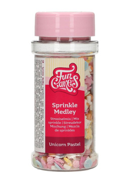 Sprinkles Medley Unicornio Pastel 50 gr - FunCakes