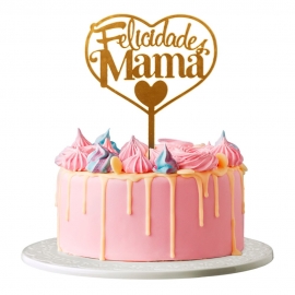 Decoración para tarta de cumpleaños 40 con purpurina de oro rosa, kit de  decoración para tarta de 40 cumpleaños con corazón estrella globos 23  piezas